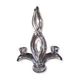 Candle holder 2 crystal arms
