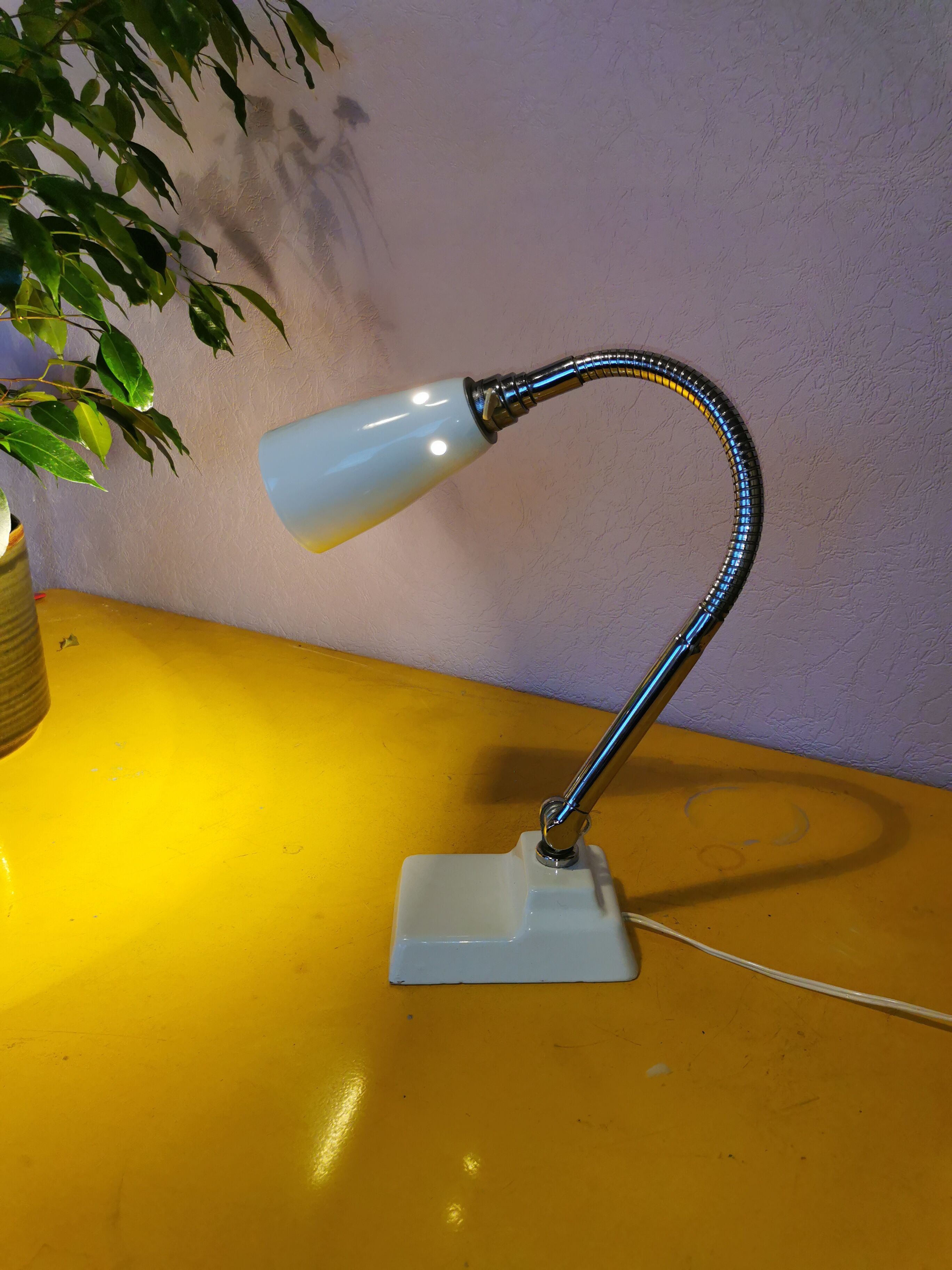 Kieklair natural science lamp, France, 1958