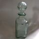 Carafe en verre verte