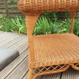 Rattan coffee table 1980