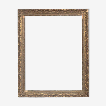 Old frame with moldings, 32x25 cm