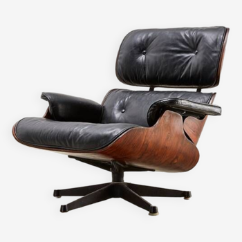 Charles & Ray Eames Lounge Chair Model 670 for ICF Italy 1960s/70s