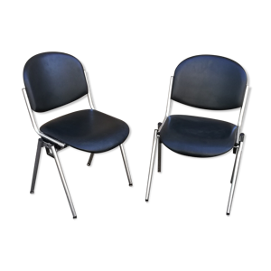 Paire de chaises vintage