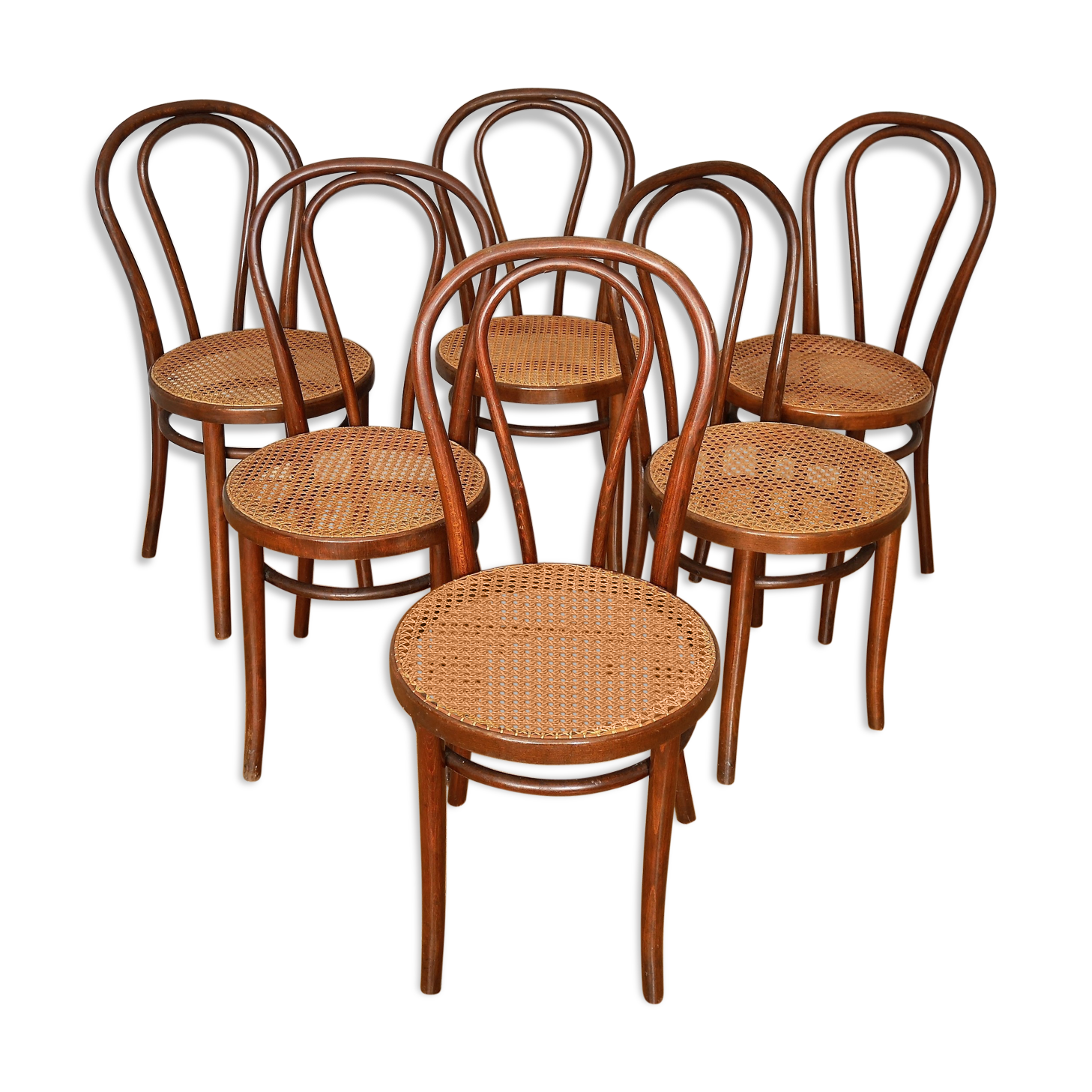 6 Thonet modele chairs