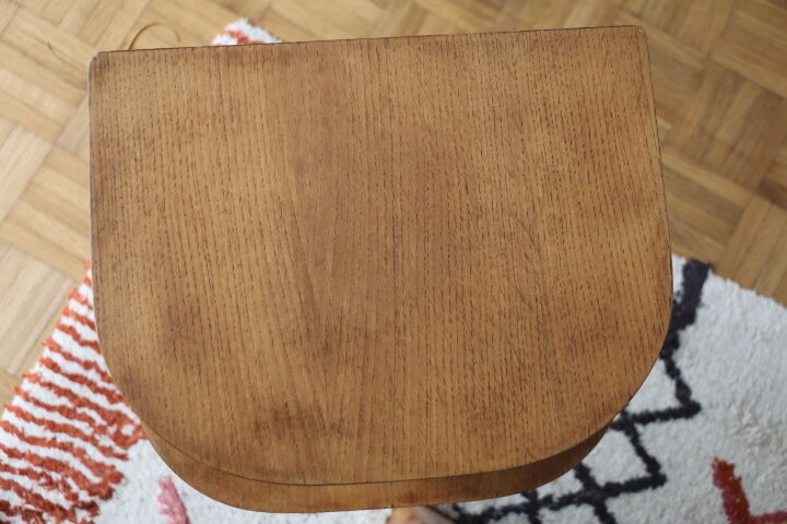 Oak-plated tripod 1950