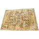 Modernist geometric design carpet, Czechoslovakia, 1960s