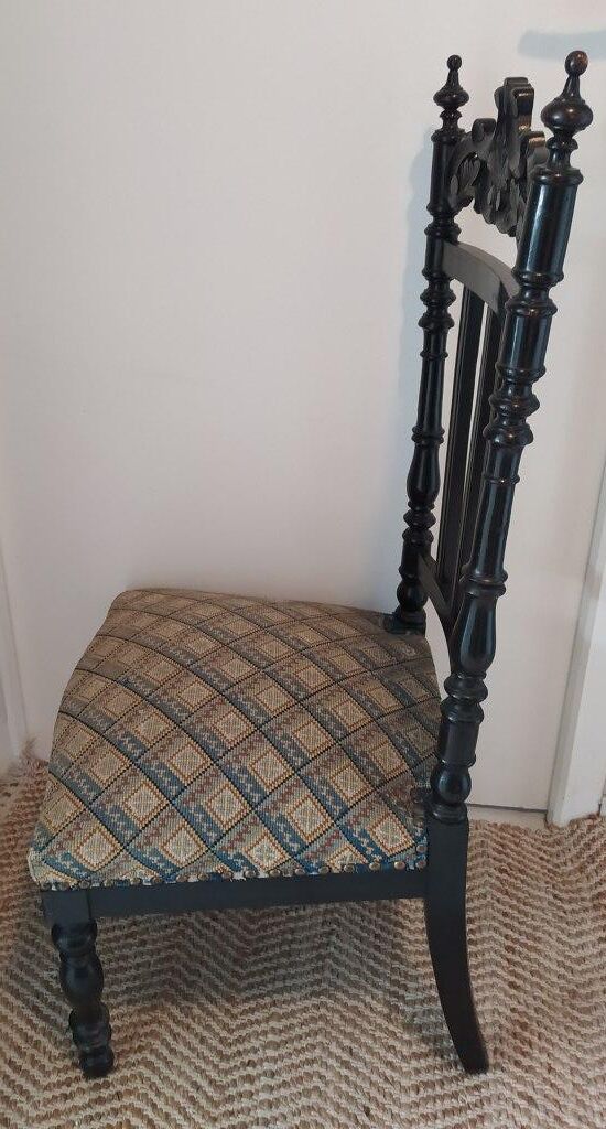 Nanny chair napoleon III tapestry