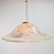 Vintage Murano Glass Pendant Lights from Kaiser-Leuchten, 1960s, Set of 2