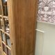 Bibliothèque en chêne - armoire vitrée
