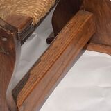 Antique monastry wabi sabi stool or hocker