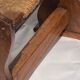 Antique monastry wabi sabi stool or hocker