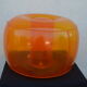 Inflatable plastic pouf