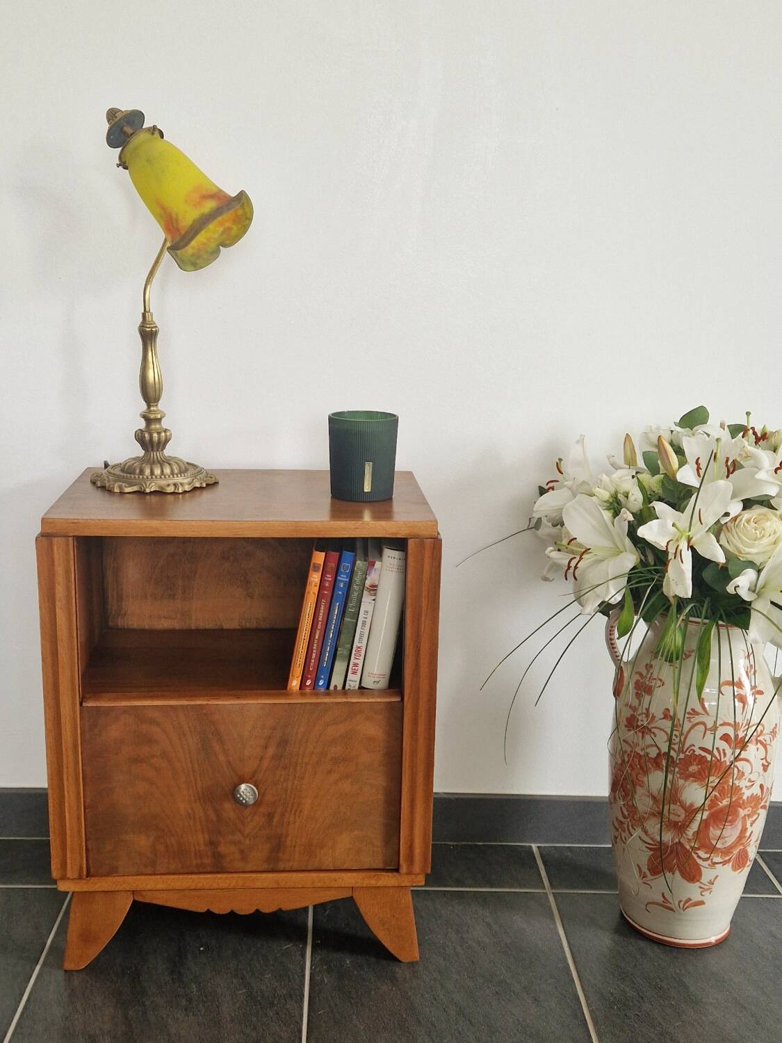 Art Deco low cabinet in rosewood