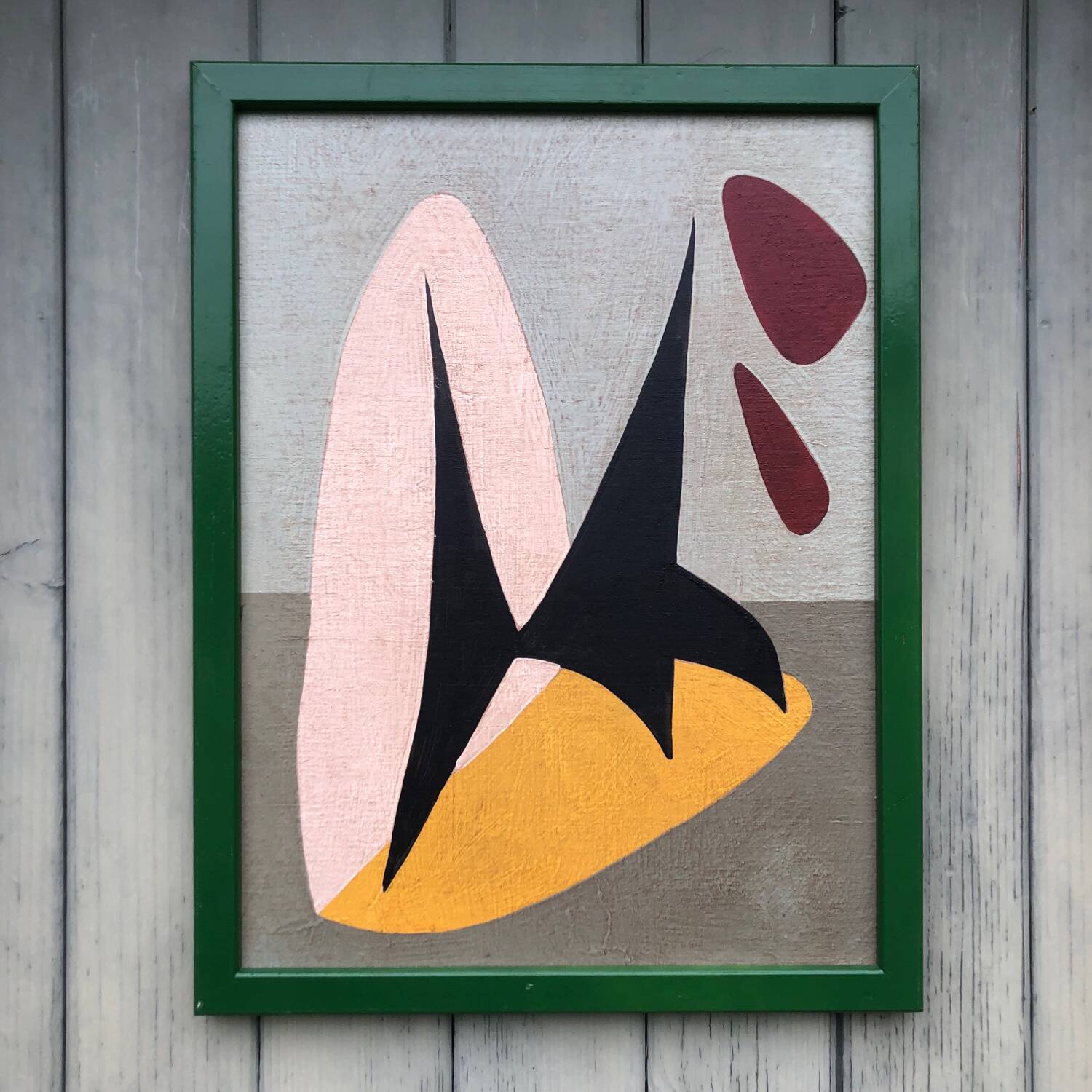 Peinture sur panneau