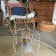 Hanging lamp with stamps