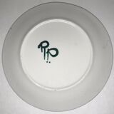 Plat rond R.P. Robert Picault Vallauris vintage