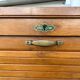 Triple oak curtain binder early xxth curtain Scholz Star Paris