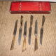 6 horn knives from 1960