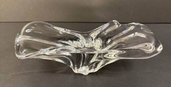 Vide-poche / cendrier en cristal – Baccarat, modèle Avila
