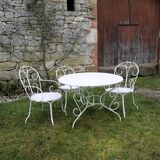 Wrought iron garden room