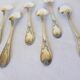 6 vintage silver metal tablespoons 2106267