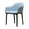 Fauteuil Vitra Softshell bleu ciel par les frères Bouroullec