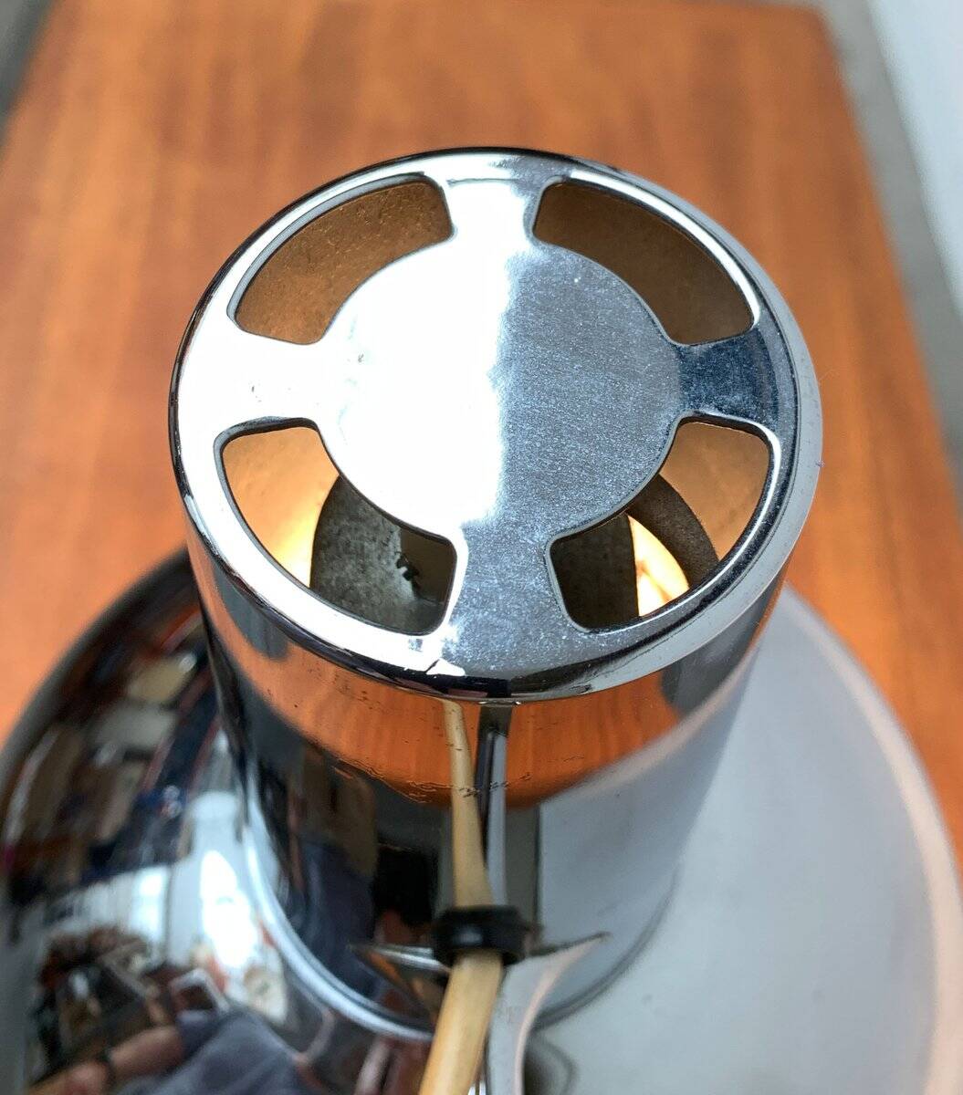 Louis Poulsen Chrome IT Desk Lamp, 1970s