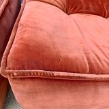 Pair of 70s velvet heaters