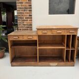 Old shop counter from the early 20th century
