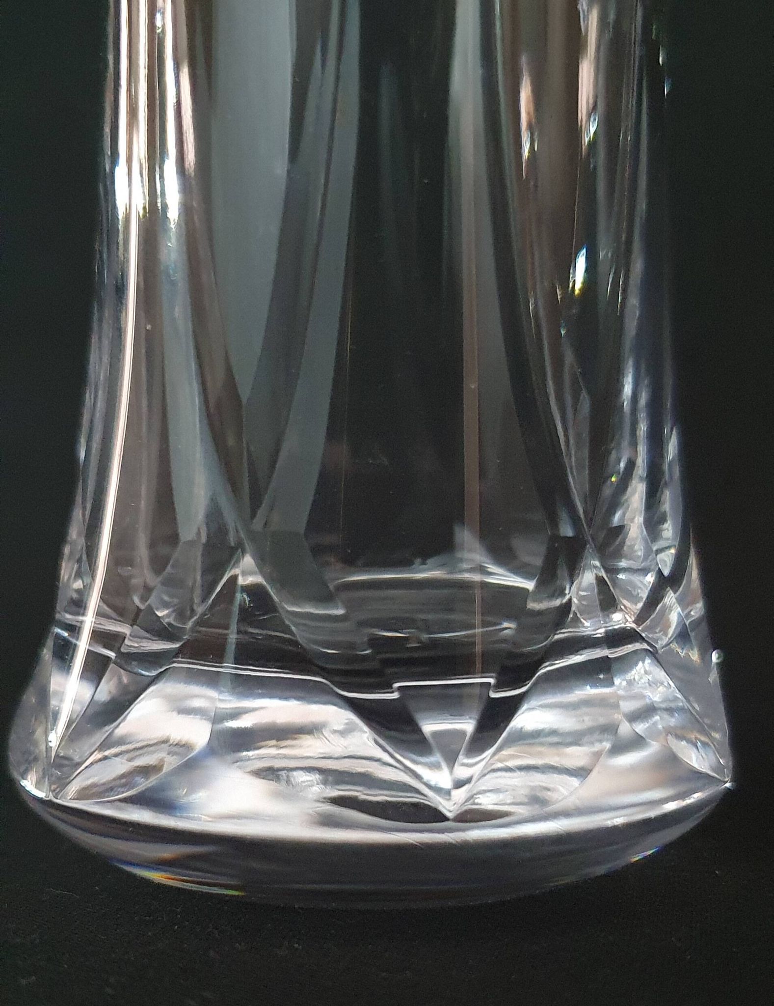 Small vase in Bayel crystal