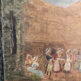 Peinture à l’huile ancienne française, signée Pérez