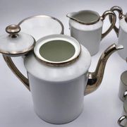 Prestigious coffee service – Bernardaud & Cie (B & Cie) Limoges – 26 pieces