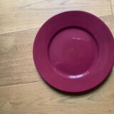 Assiettes de présentation en faïence
