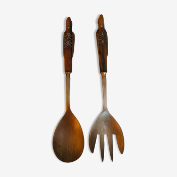 Old salad cutlery