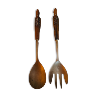 Old salad cutlery