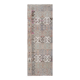 Vintage Turkish hallway rug 142x419 cm