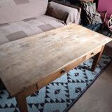 Table basse salon bois
