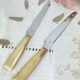 2 vintage Nogent Bakelite knives