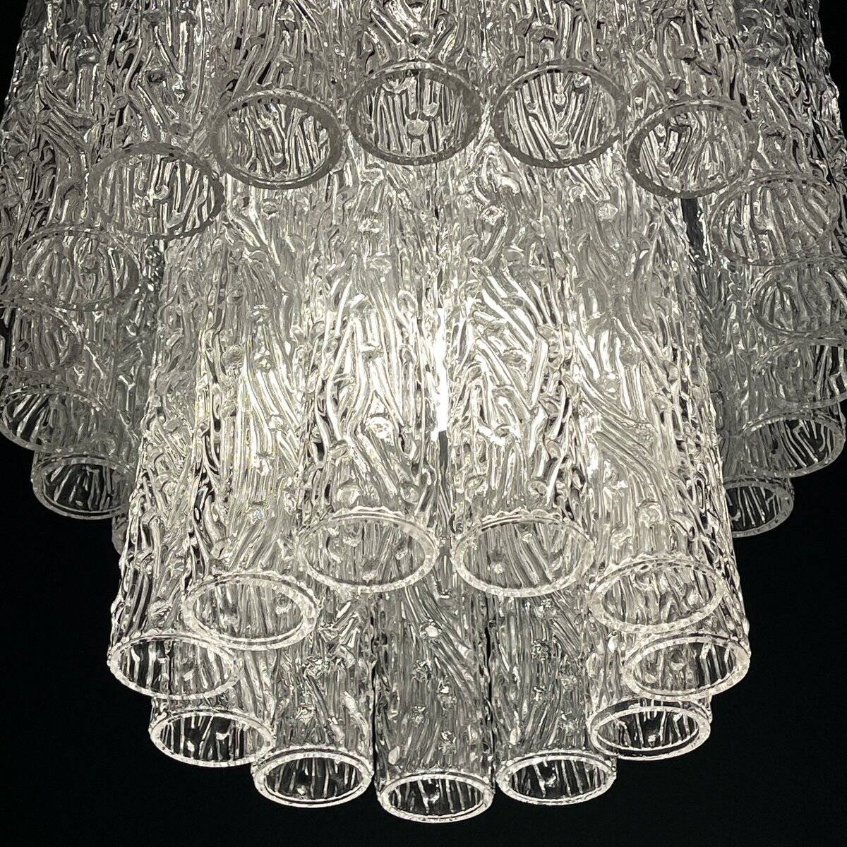 Murano glass chandelier by Venini, Italy, 1960s