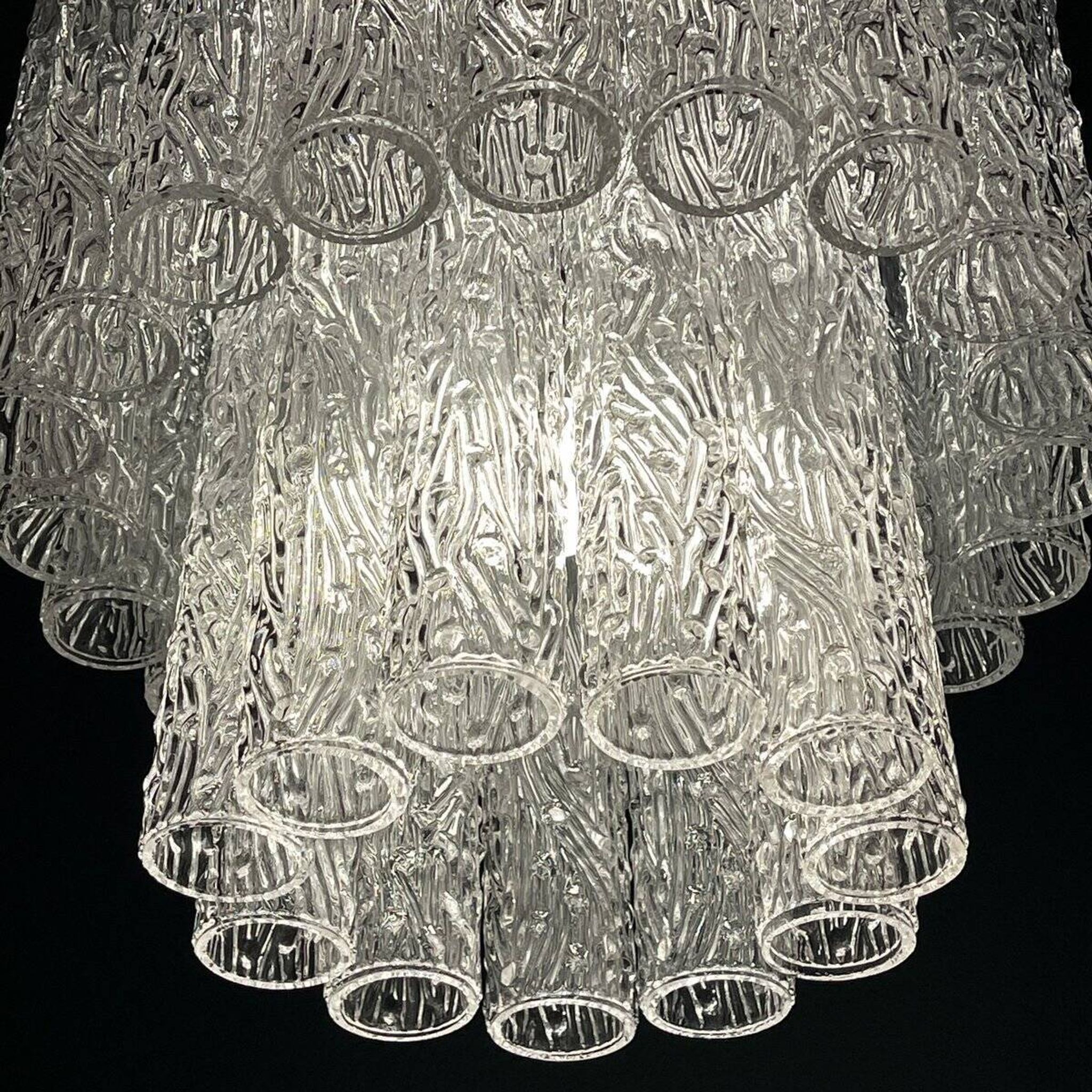 Murano glass chandelier by Venini, Italy, 1960s