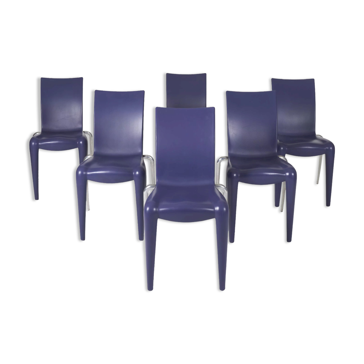 Série de 2 chaises Victoria Ghost de Philippe Starck