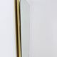 Mid-century illuminated wall mirror by Ernest Igl with brass crown, by Hillebrand.