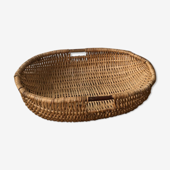 Handmade braided basket