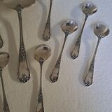 Silver-plated ice service La Mondiale