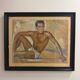 Tableau nu ancien style Art Déco