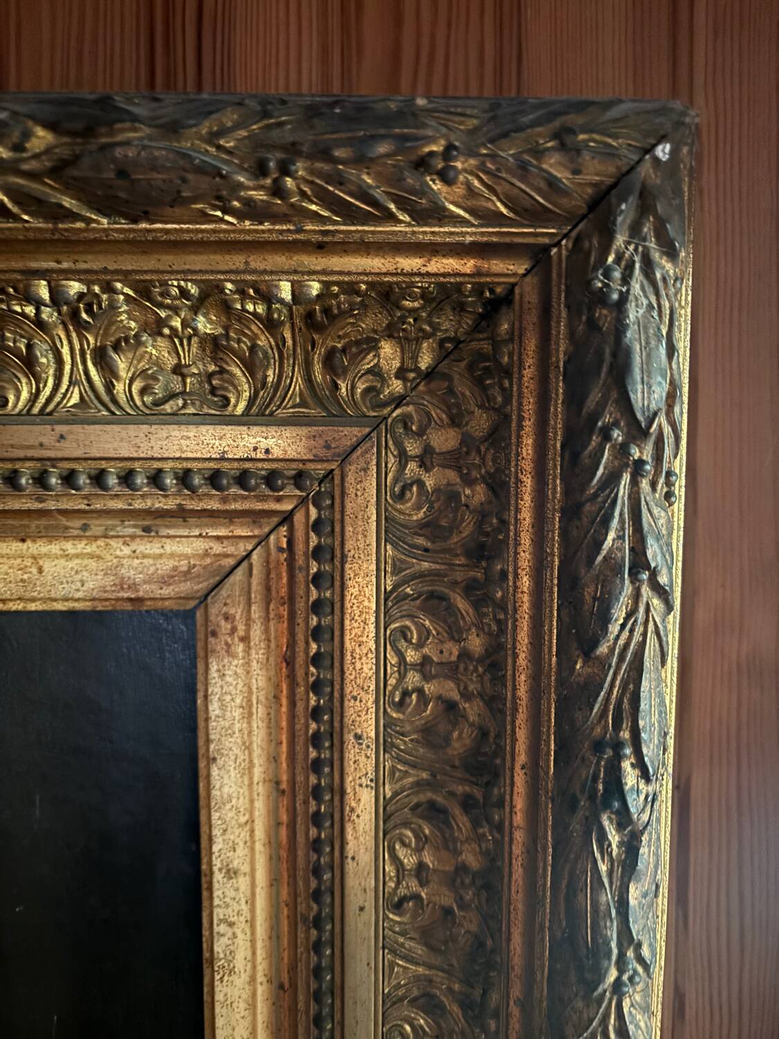 Oil painting painting 19th large format