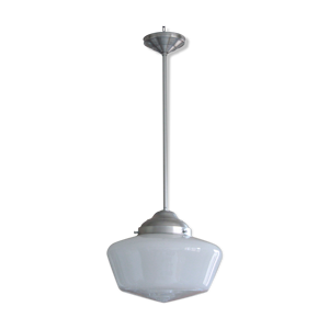 Lampe suspension opaline