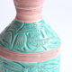 Vase avec pélicans par Fratelli Fianciulacci sgraffito , italie, années 1960