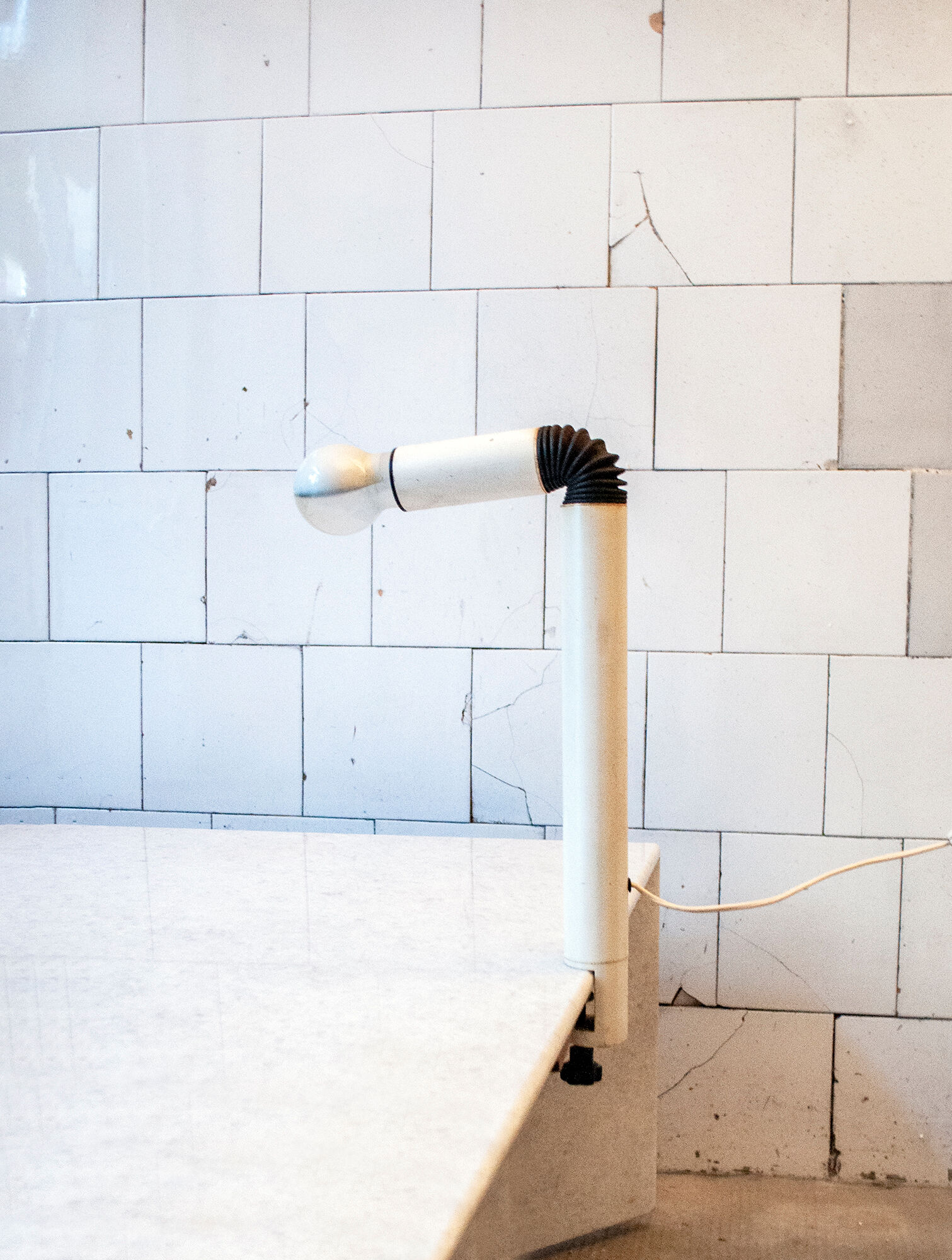 Periscope flexible desk lamp by Danilo and Corrado Aroldi for Stilnovo Italia Year 1967