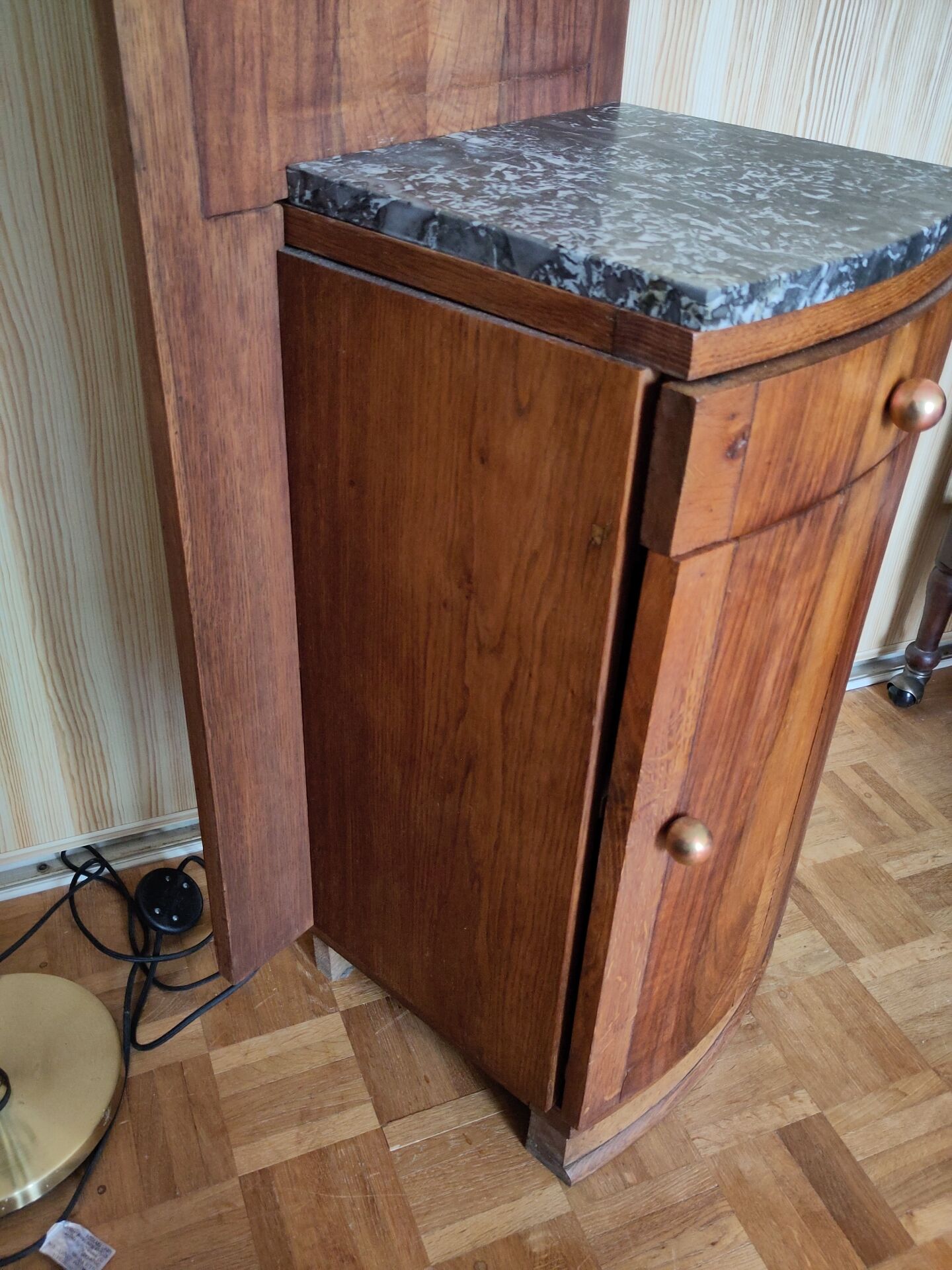 Vintage bedside table 20th century